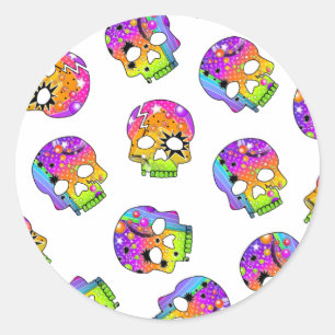 Redonda Pegatina - HABILIDADES DE ARTE POP