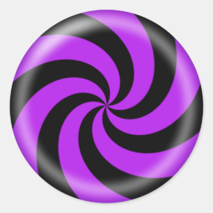 Redonda Pegatina Halloween Candy