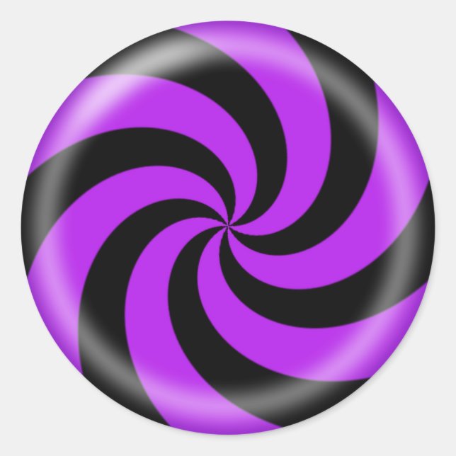 Redonda Pegatina Halloween Candy (Anverso)