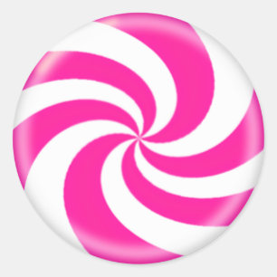 Redonda Pegatina Halloween Candy