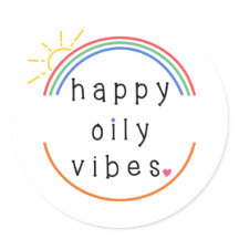 Pegatina Happy Oily Vibes