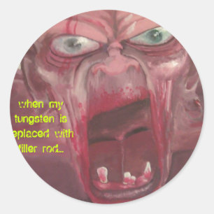 Redonda pegatina hardhat