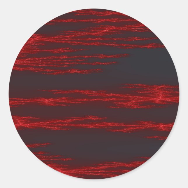 Redonda Pegatina hemorrágico (Anverso)