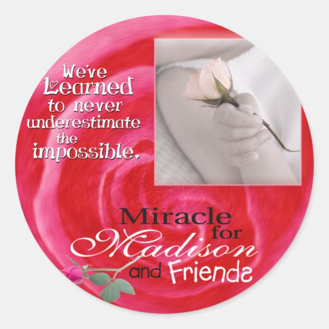 Redonda Pegatina imposible (Anverso)