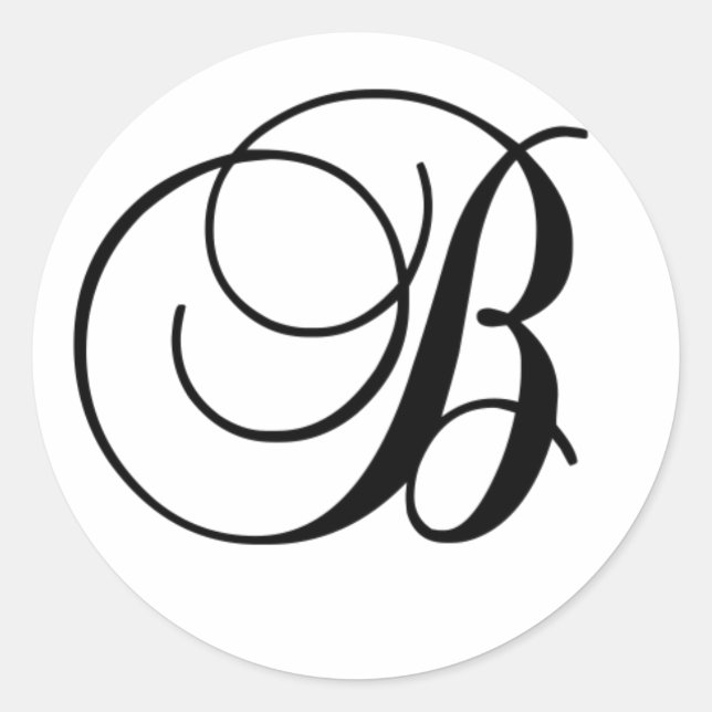 Redonda Pegatina inicial de ronda B (Anverso)