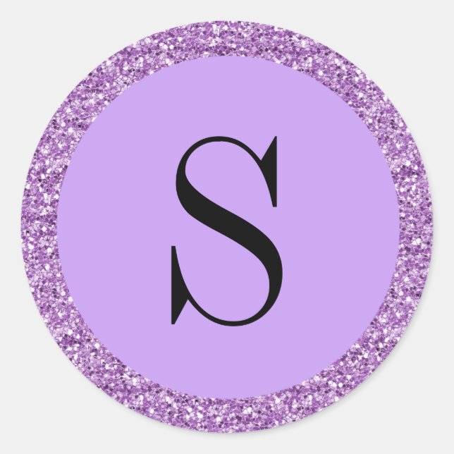 Redonda Pegatina inicial del círculo (Anverso)