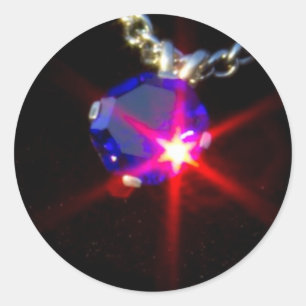 Redonda Pegatina Jewels