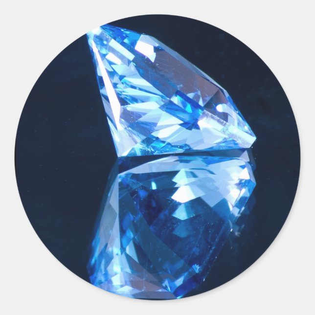Redonda Pegatina Jewels (Anverso)