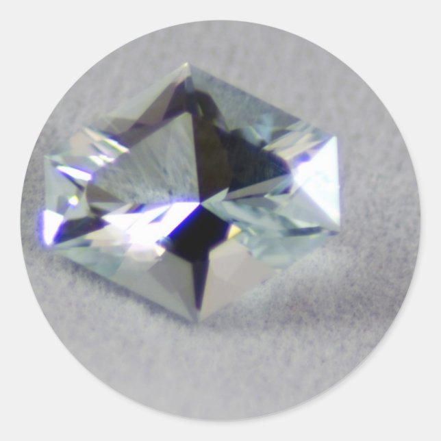 Redonda Pegatina Jewels (Anverso)
