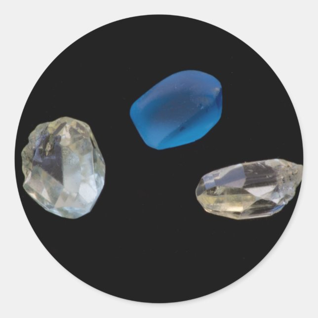 Redonda Pegatina Jewels (Anverso)