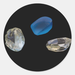 Redonda Pegatina Jewels