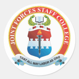 Redonda Pegatina JFSC