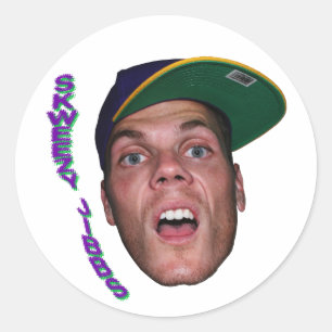 Redonda Pegatina JIBBS