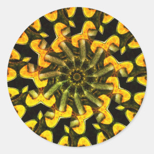 Redonda pegatina jodido