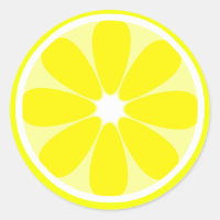 Pegatina Lemon Slice