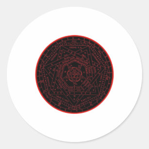 Redonda Pegatina Magical Sigil (sello)12