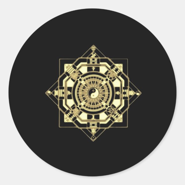 Redonda Pegatina Magical Sigil (sello) 31 (Anverso)