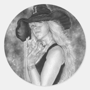 Redonda Pegatina malvado