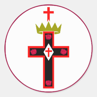 Redonda Pegatina Masonic Rosicrucian Society