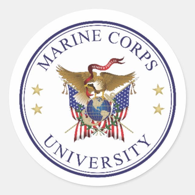 Redonda Pegatina MCU (Anverso)