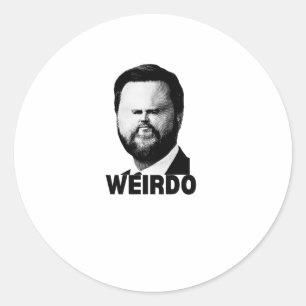 Redonda Pegatina Meme Couch Vance