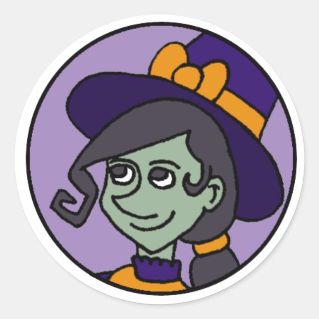 Redonda Pegatina Mia Mini Circle (Anverso)