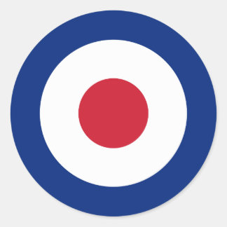 Redonda Pegatina Mod