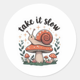 Redonda Pegatina motivacional