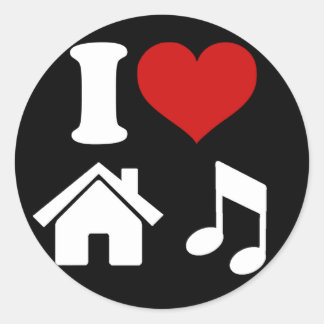 Redonda Pegatina musical de Love House