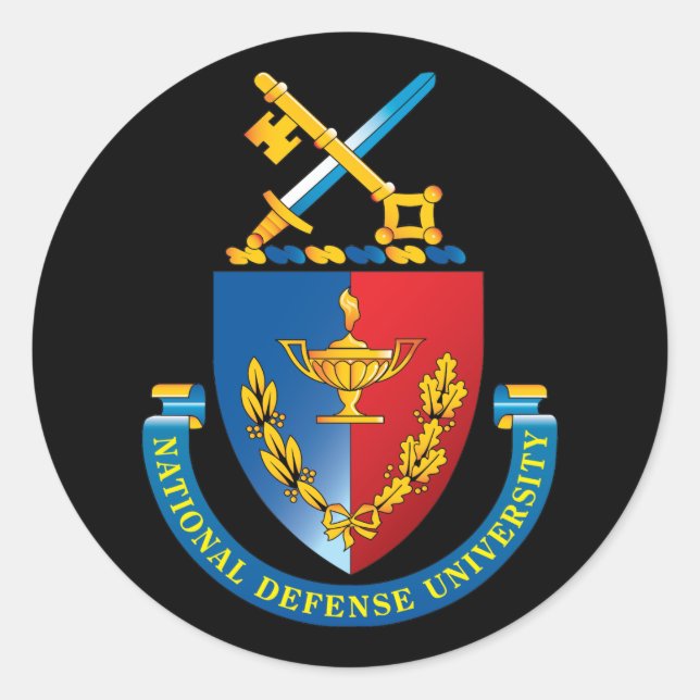 REDONDA PEGATINA NDU (Anverso)