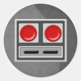 Redonda Pegatina "Nessie" de Southern Gamer