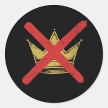Pegatina "NO KING"S