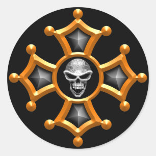 Redonda Pegatina Occitans Riders