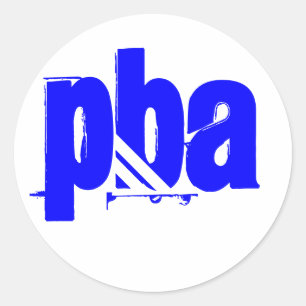 Redonda Pegatina olímpico de PBA