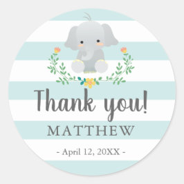 Redonda Pegatina para el bebé