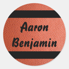 Redonda Pegatina para la colección de baloncesto Hoops