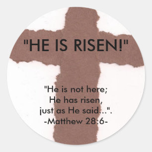 Redonda Pegatina - Pascua