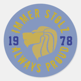 Redonda PEGATINA PCHS Goldmane