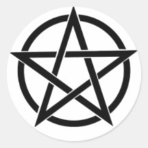 Pegatina Pentagram