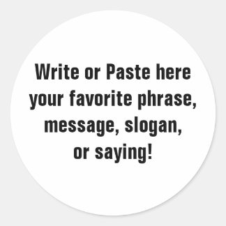 Redonda Pegatina pequeño (1,5 pulgadas)