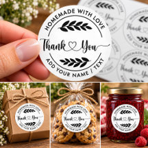 Pegatina Personalizada Hecho a Mano con Amor