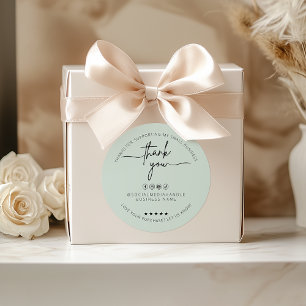 Redonda Pegatina personalizado de la Fábrica de la Moneda 