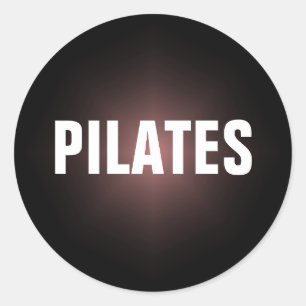 REDONDA PEGATINA PILATES