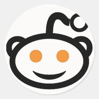 Redonda Pegatina Reddit