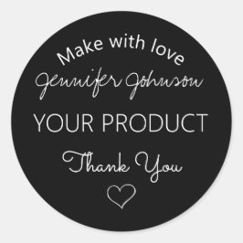 Redonda Pegatina redondeado clásico de diseño de joyas per