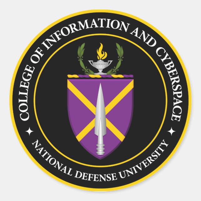 Redonda Pegatina redondo CIC (Anverso)