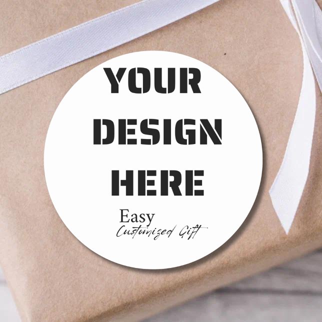 Redonda pegatina redondo de 3" (Subido por el creador)