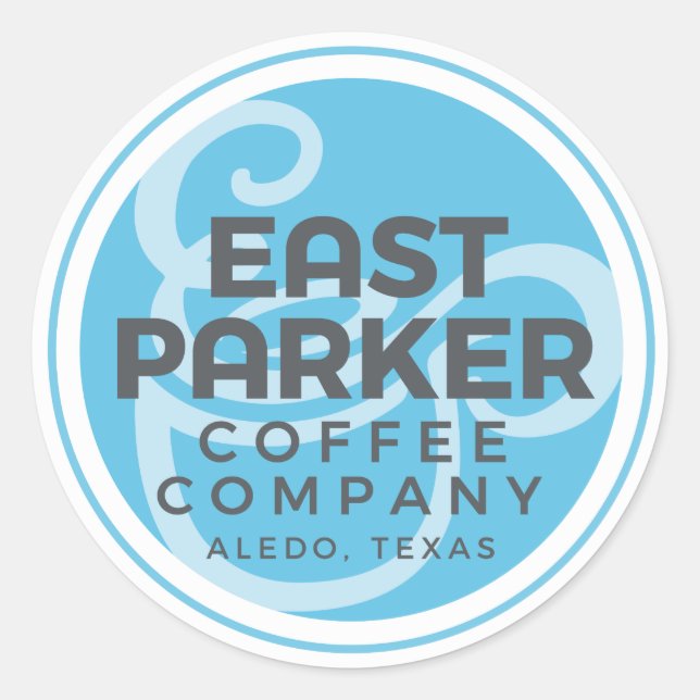 Redonda Pegatina redondo de 3 pulgadas (Anverso)