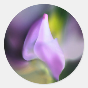 Redonda Pegatina redondo de impresión de flores encantador