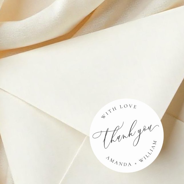 Redonda Pegatina redondo elegante y moderno (Subido por el creador)